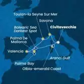 Italia, Francia, Isole Baleari, Spagna