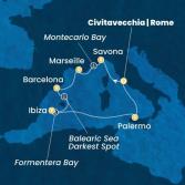 Italia, Francia, Spagna, Isole Baleari
