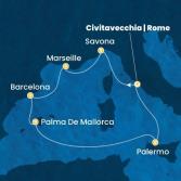 Italia, Francia, Spagna, Isole Baleari