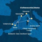 Italia, Francia, Isole Baleari, Spagna