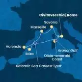Italia, Francia, Isole Baleari, Spagna