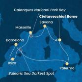 Italia, Francia, Isole Baleari, Spagna