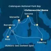 Italia, Francia, Isole Baleari, Spagna