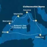 Italia, Francia, Spagna, Isole Baleari