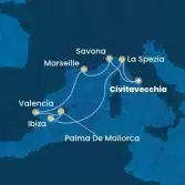 Italia, Francia, Spagna, Isole Baleari