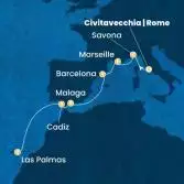 Italia, Francia, Spagna, Isole Canarie