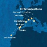 Italia, Francia, Spagna, Marocco, Isole Canarie