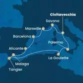Italia, Francia, Spagna, Marocco
