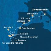 Italia, Spagna, Marocco, Isole Canarie, Madera