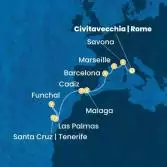 Italia, Francia, Spagna, Isole Canarie, Madera