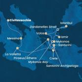 Italia, Malta, Grecia, Turchia