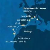 Italia, Francia, Spagna, Isole Canarie, Madera