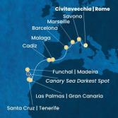 Italia, Francia, Spagna, Isole Canarie, Madera