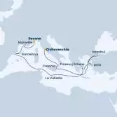Italia, Turchia, Grecia, Malta, Spagna, Francia