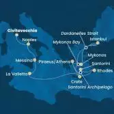 Italia, Malta, Grecia, Turchia