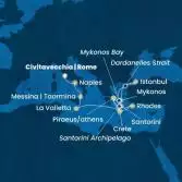 Italia, Malta, Grecia, Turchia