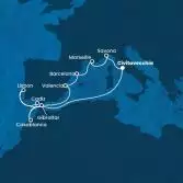 Italia, Spagna, Portogallo, Gibilterra, Marocco, Francia