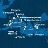 Italia, Grecia, Malta, Isole Baleari, Spagna, Francia