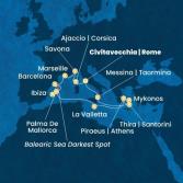 Italia, Corsica (Francia), Francia, Spagna, Isole Baleari, Malta, Grecia