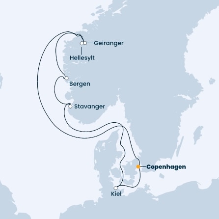 Danimarca, Norvegia, Germania