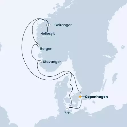 Danimarca, Norvegia, Germania