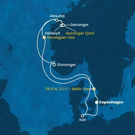 Danimarca, Norvegia, Germania