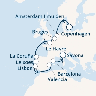 Danimarca, Belgio, Francia, Spagna, Portogallo, Italia