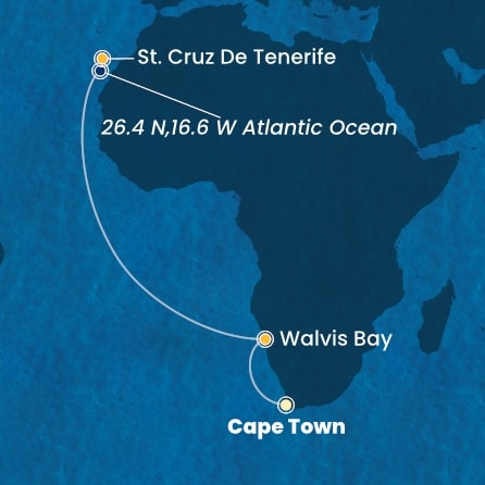 Sud Africa, Namibia, Isole Canarie