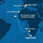 Sud Africa, Namibia, Capo Verde, Isole Canarie, Spagna, Francia