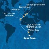 Sud Africa, Namibia, Isole Canarie, Gibilterra, Spagna, Italia