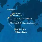 Sud Africa, Namibia, Isole Canarie, Gibilterra, Spagna, Italia