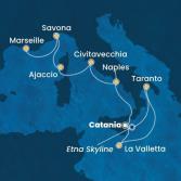 Italia, Malta, Corsica (Francia), Francia