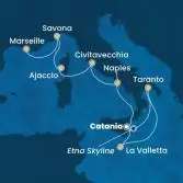 Italia, Malta, Corsica (Francia), Francia