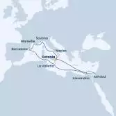 Italia, Egitto, Malta, Spagna, Francia