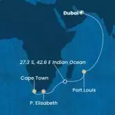 Emirati Arabi Uniti, Mauritius, Sud Africa