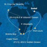 Emirati Arabi Uniti, Mauritius, Sud Africa, Namibia, Isole Canarie