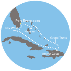 Florida (USA), Bahamas, Isole Turks