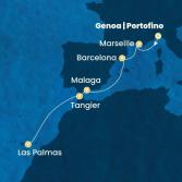 Italia, Francia, Spagna, Marocco, Isole Canarie