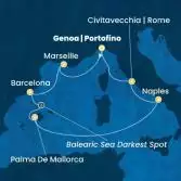 Italia, Francia, Spagna, Isole Baleari