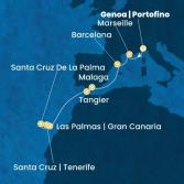 Italia, Francia, Spagna, Marocco, Isole Canarie