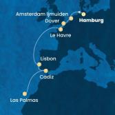Germania, Gran Bretagna, Francia, Portogallo, Spagna, Isole Canarie