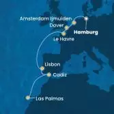 Germania, Gran Bretagna, Francia, Portogallo, Spagna, Isole Canarie