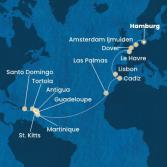 Germania, Gran Bretagna, Francia, Portogallo, Spagna, Isole Canarie, Antille, Isole Vergini