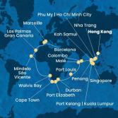 Cina, Vietnam, Singapore, Malesia, Sri Lanka, Maldive, Mauritius, Sud Africa, Namibia, Capo Verde, Isole Canarie, Spagna
