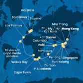 Cina, Vietnam, Singapore, Malesia, Sri Lanka, Maldive, Mauritius, Sud Africa, Namibia, Capo Verde, Isole Canarie, Spagna