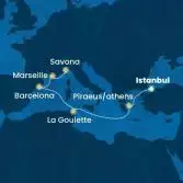 Turchia, Grecia, Tunisia, Spagna, Francia, Italia