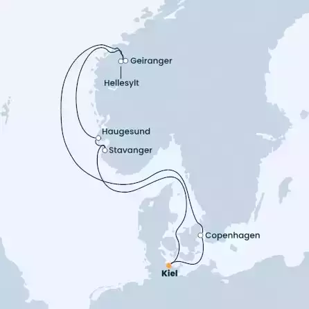 Germania, Danimarca, Norvegia