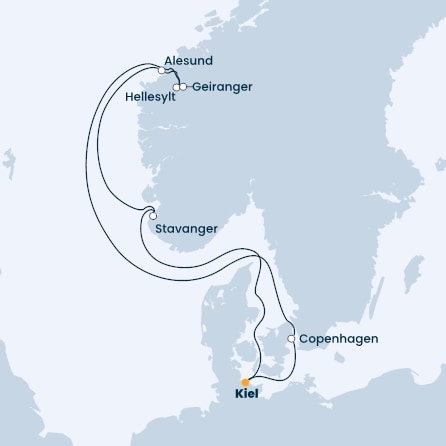 Germania, Danimarca, Norvegia