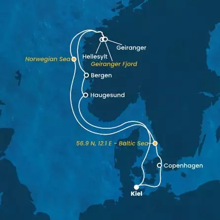 Germania, Danimarca, Norvegia