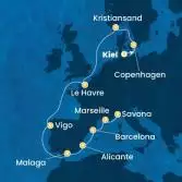 Germania, Danimarca, Norvegia, Francia, Spagna, Italia